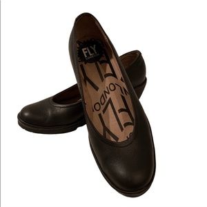 Fly London leather shoes size 36
